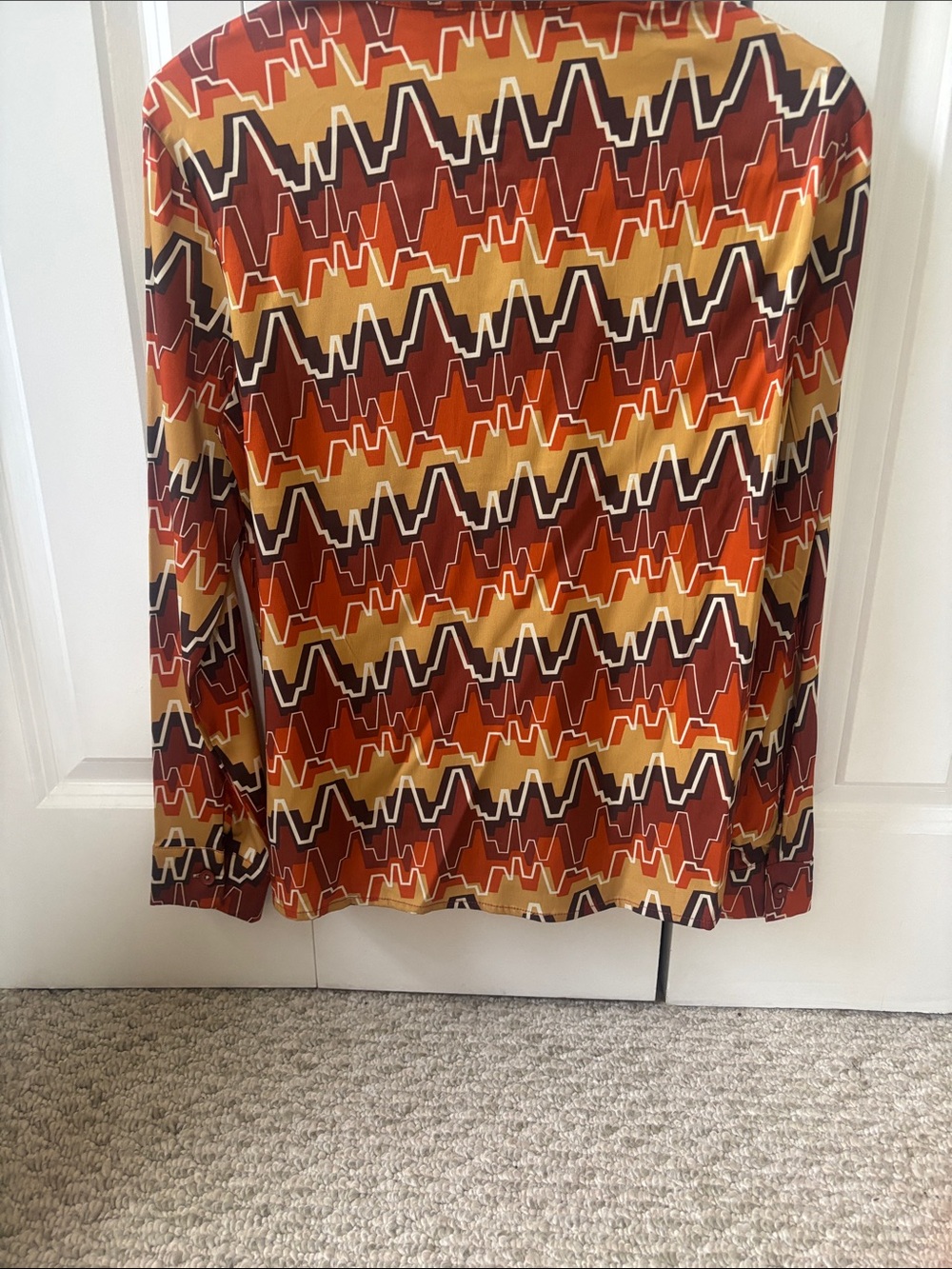 NWT: The Hippie Shake-Vintage Inspired Multicolor Blouse - Picture 5 of 5
